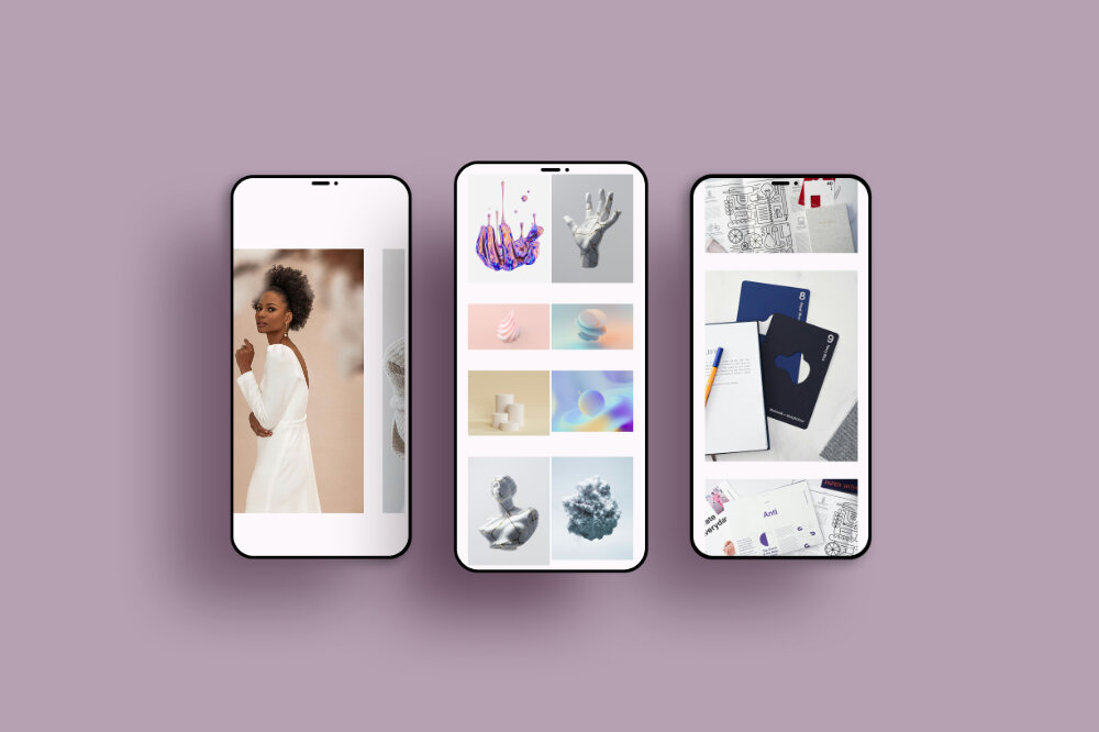Portfoliobox Galleries mobile layout options