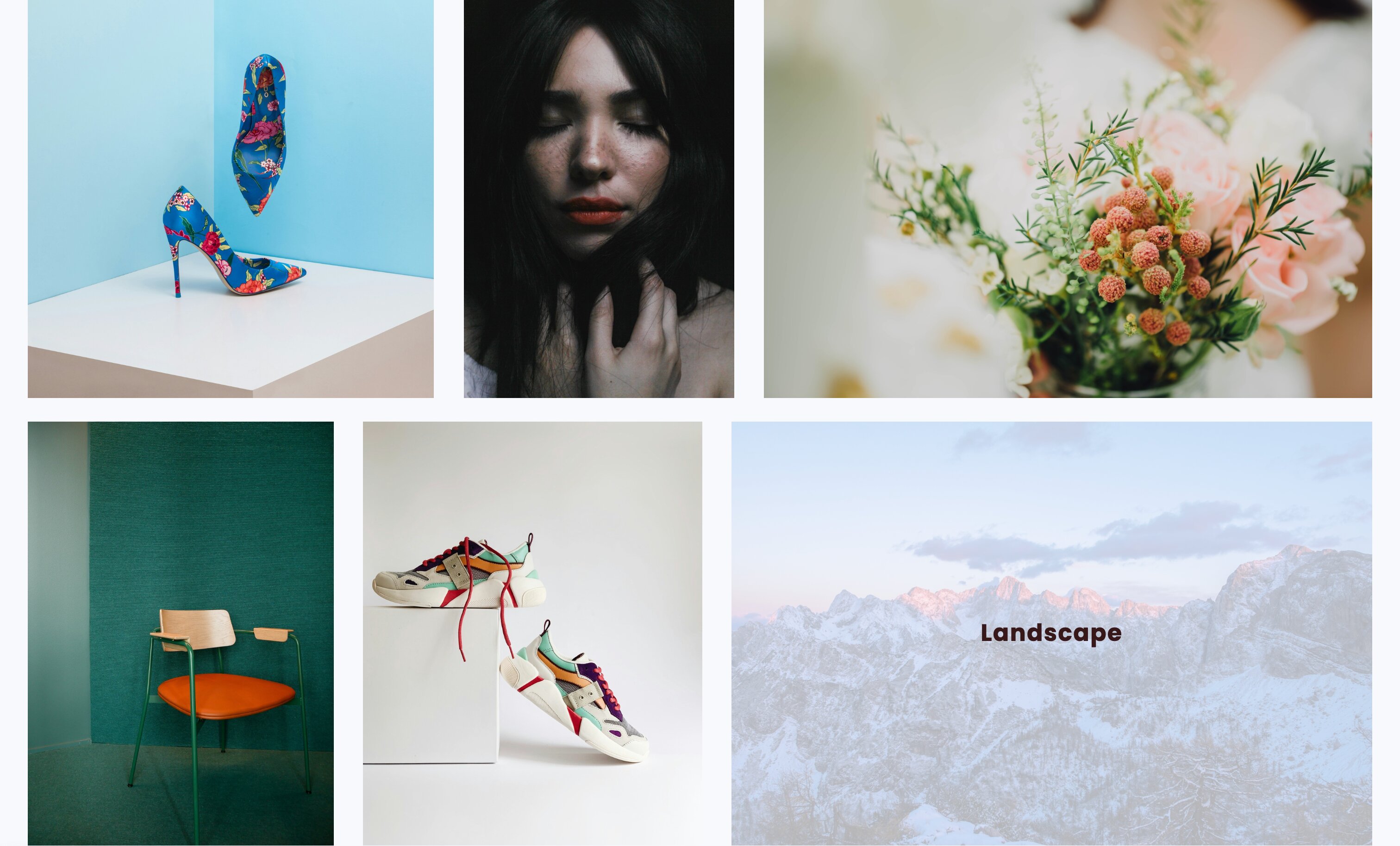 Page Template for your portfolio website