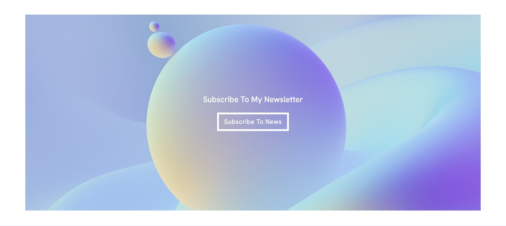 CTA template Portfoliobox