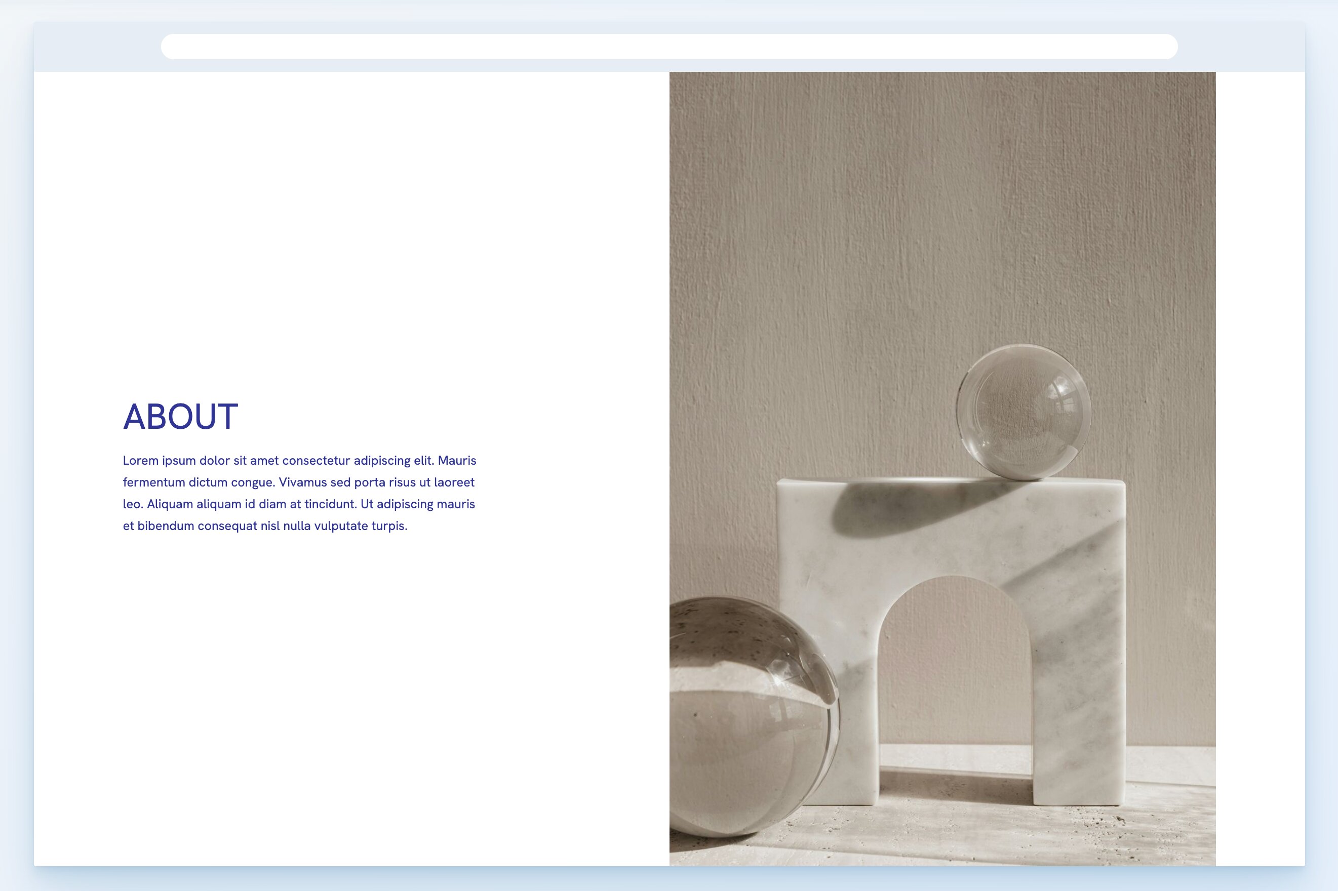 Portfoliobox Text Page Template