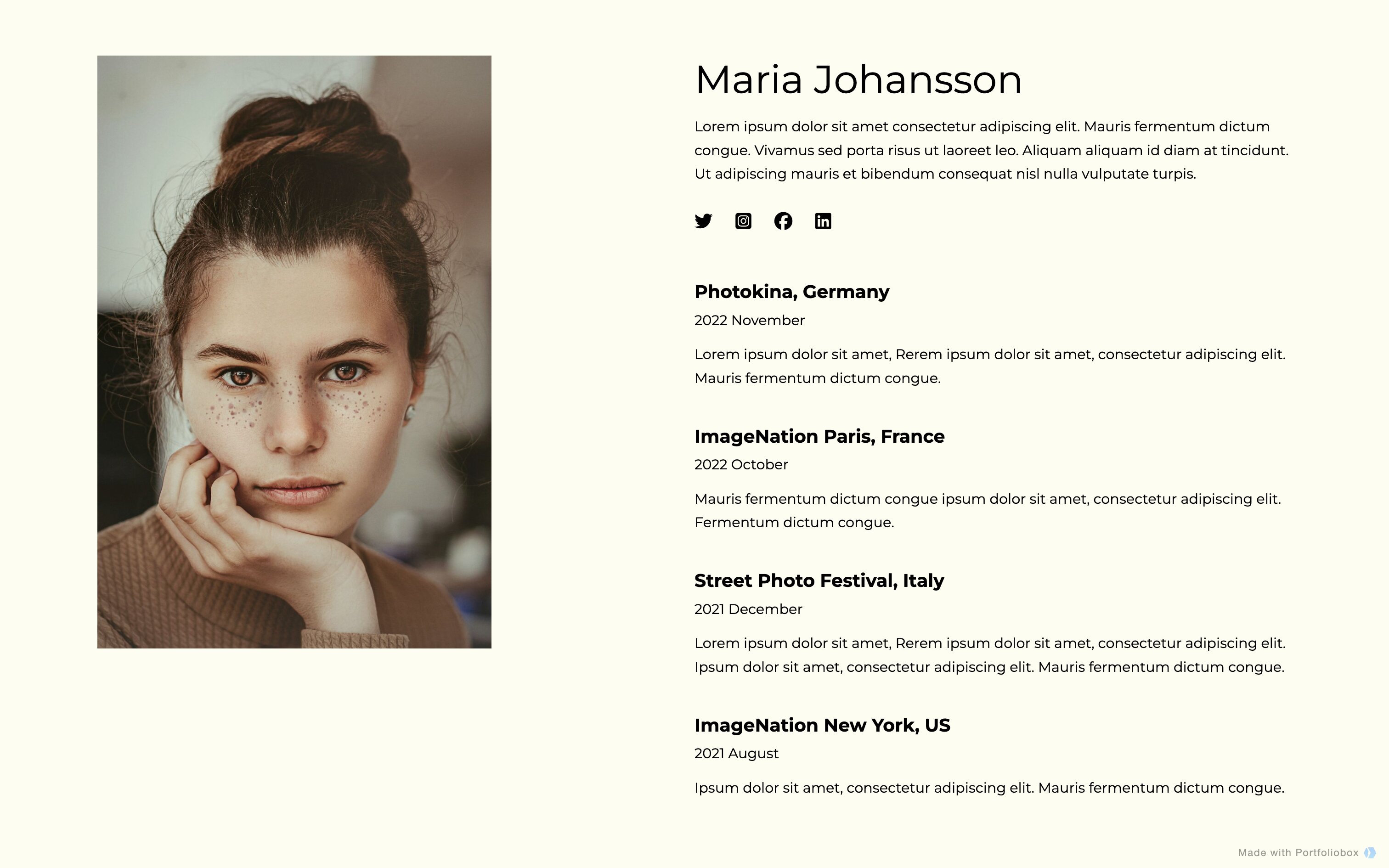 CV Template