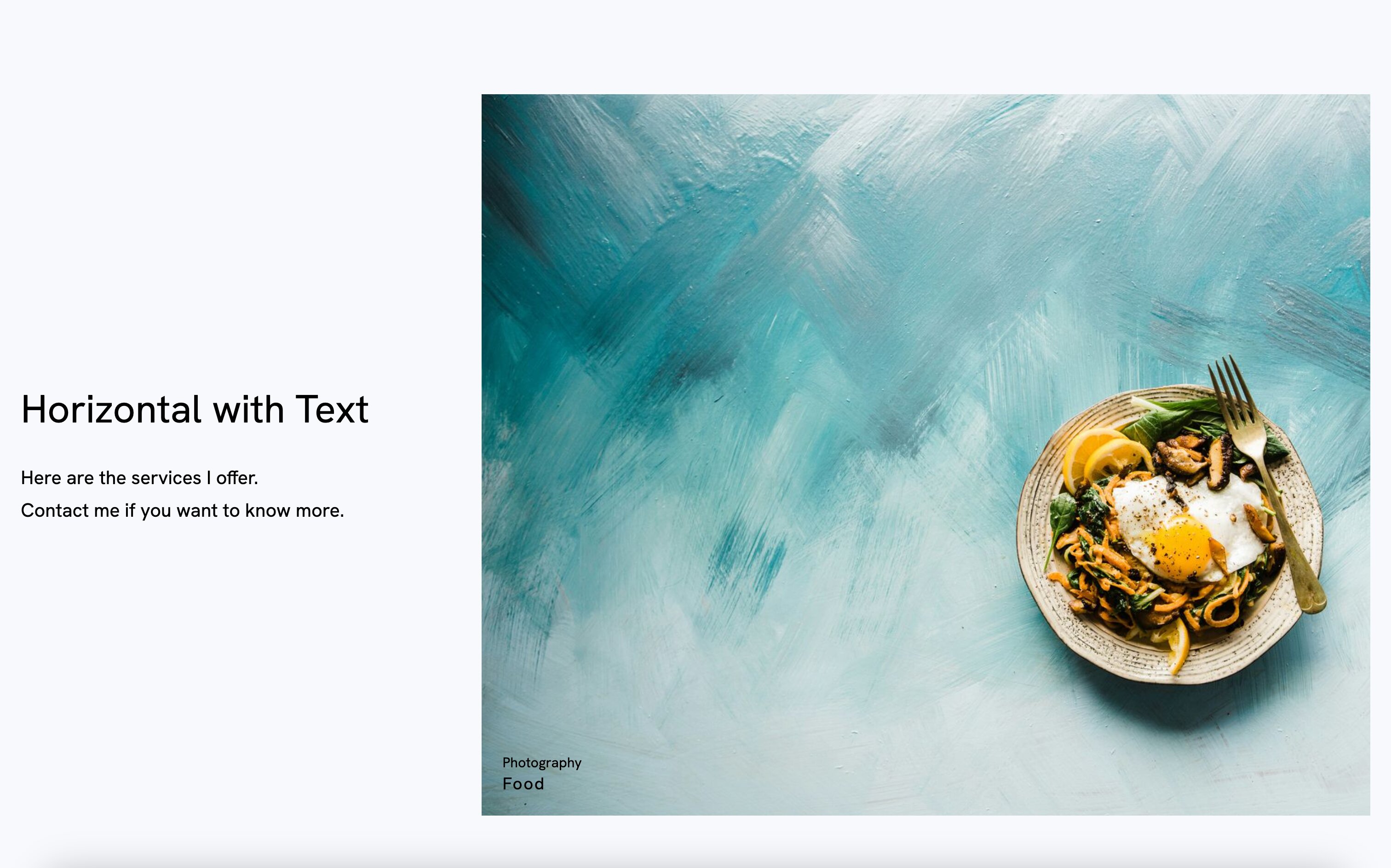 Horizontal template for your <a href=
