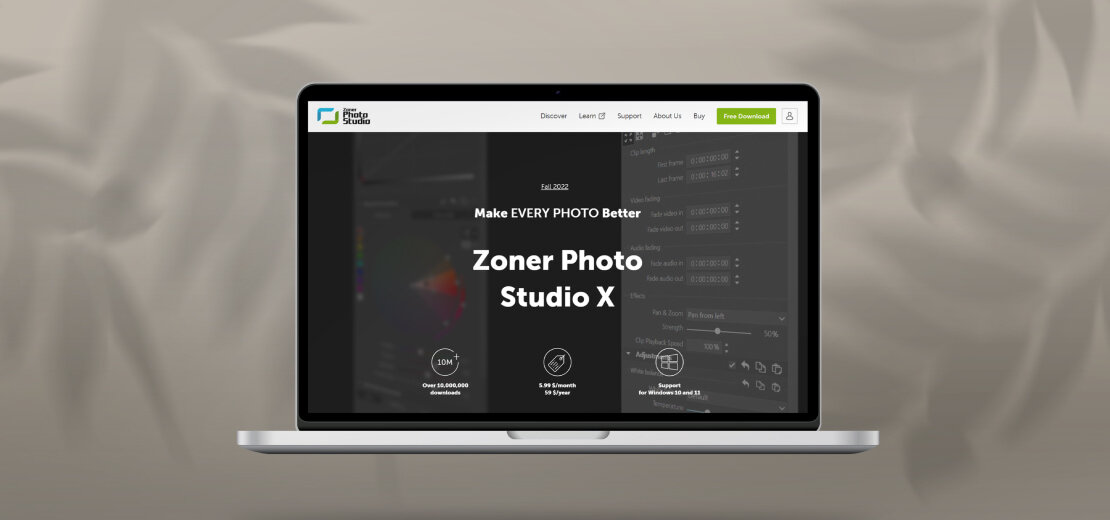 Zoner Photo Studio Free