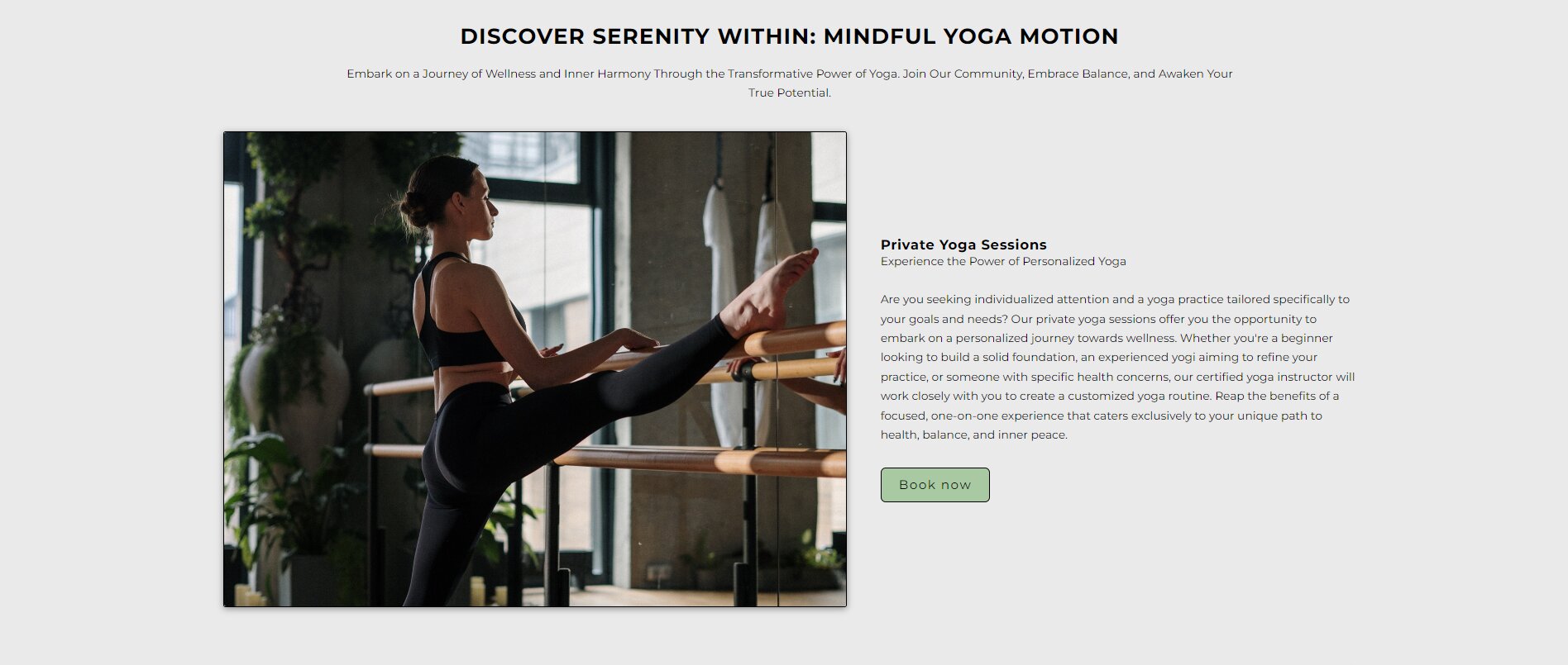 Boost Your Booking Services with a Yoga Class Website on Portfoliobox