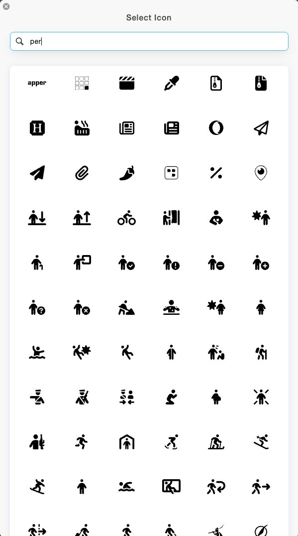 Icon library