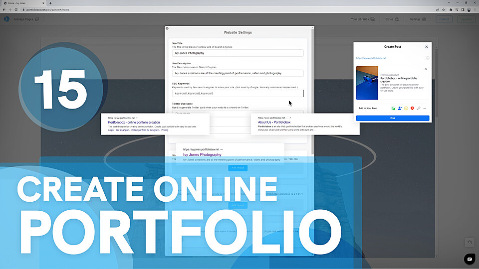 Create an Artist Online Portfolio Website - Portfoliobox
