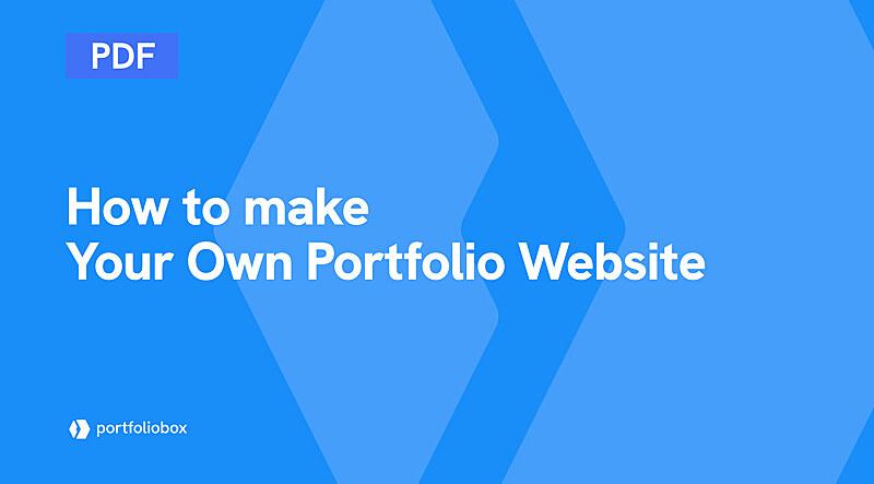 how to make your own portfolio website